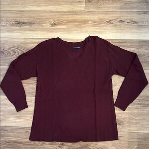 American Eagle Outfitters Maroon Sweater